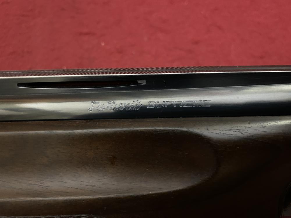 Excellent Italian Rottweil Supreme Over / Under Shotgun 12ga two barrel set-img-54