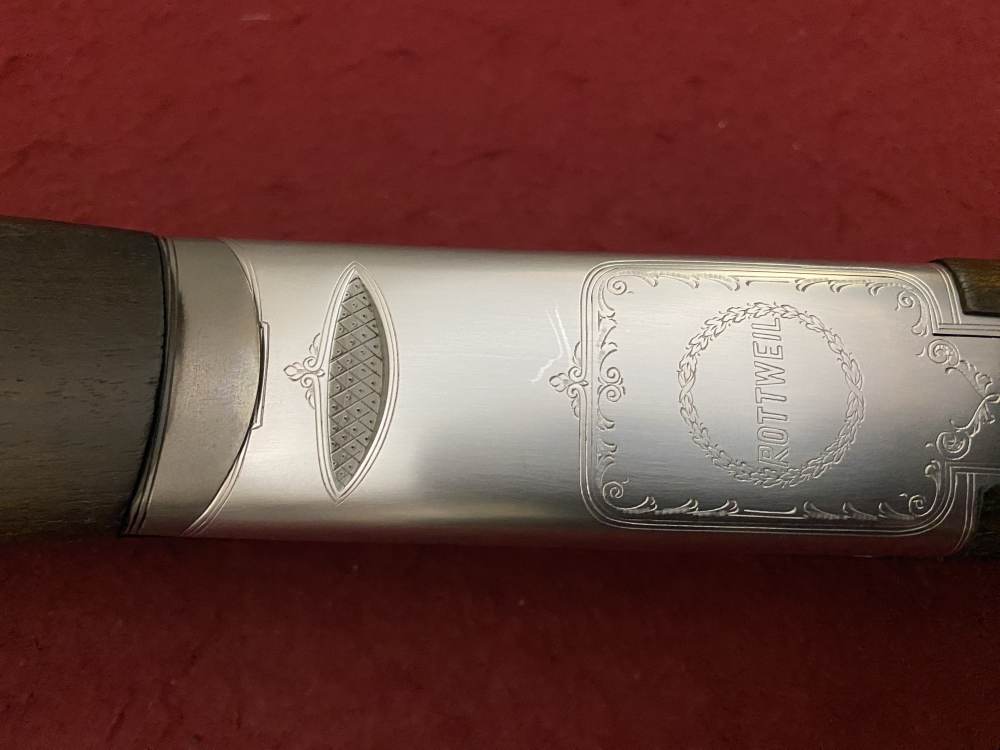 Excellent Italian Rottweil Supreme Over / Under Shotgun 12ga two barrel set-img-74