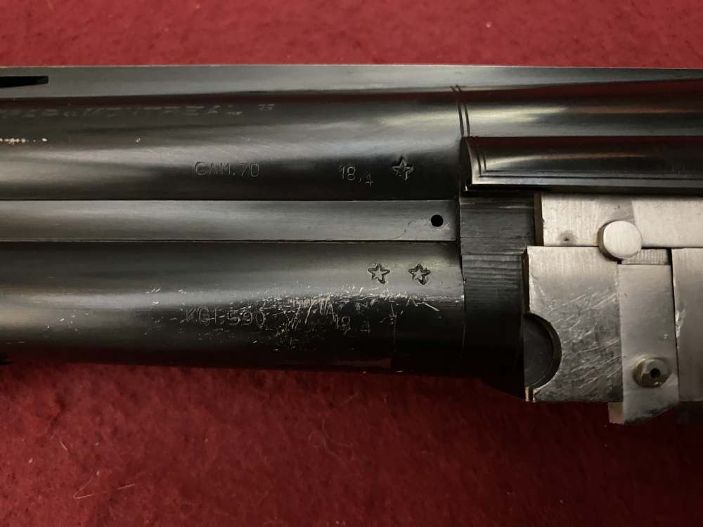 Excellent Italian Rottweil Supreme Over / Under Shotgun 12ga two barrel set-img-126