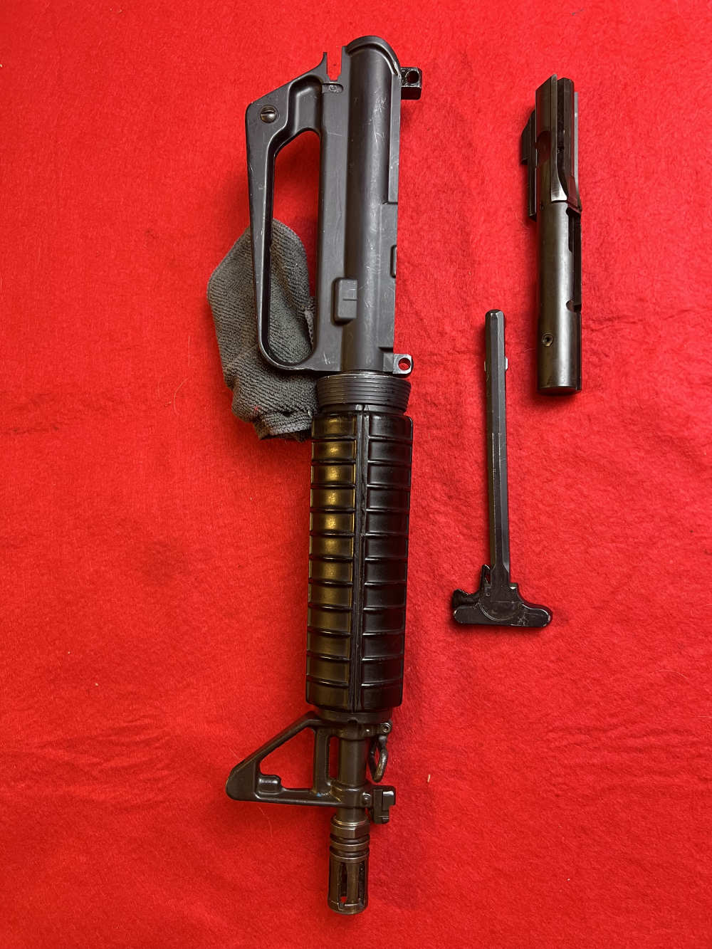 Colt factory 9mm upper  with a 10 1/2” barrel  SMG 635 Military Trade In-img-2