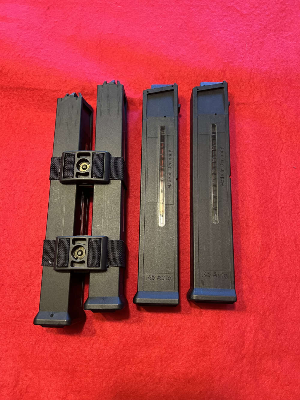 4 Heckler & Koch UMP 45   4 magazines     HK  .45 25 round -img-0