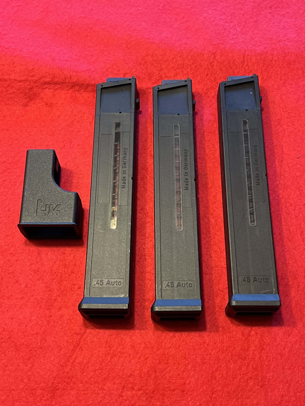3 Heckler & Koch UMP 45 3 magazines HK .45 25 round-img-0