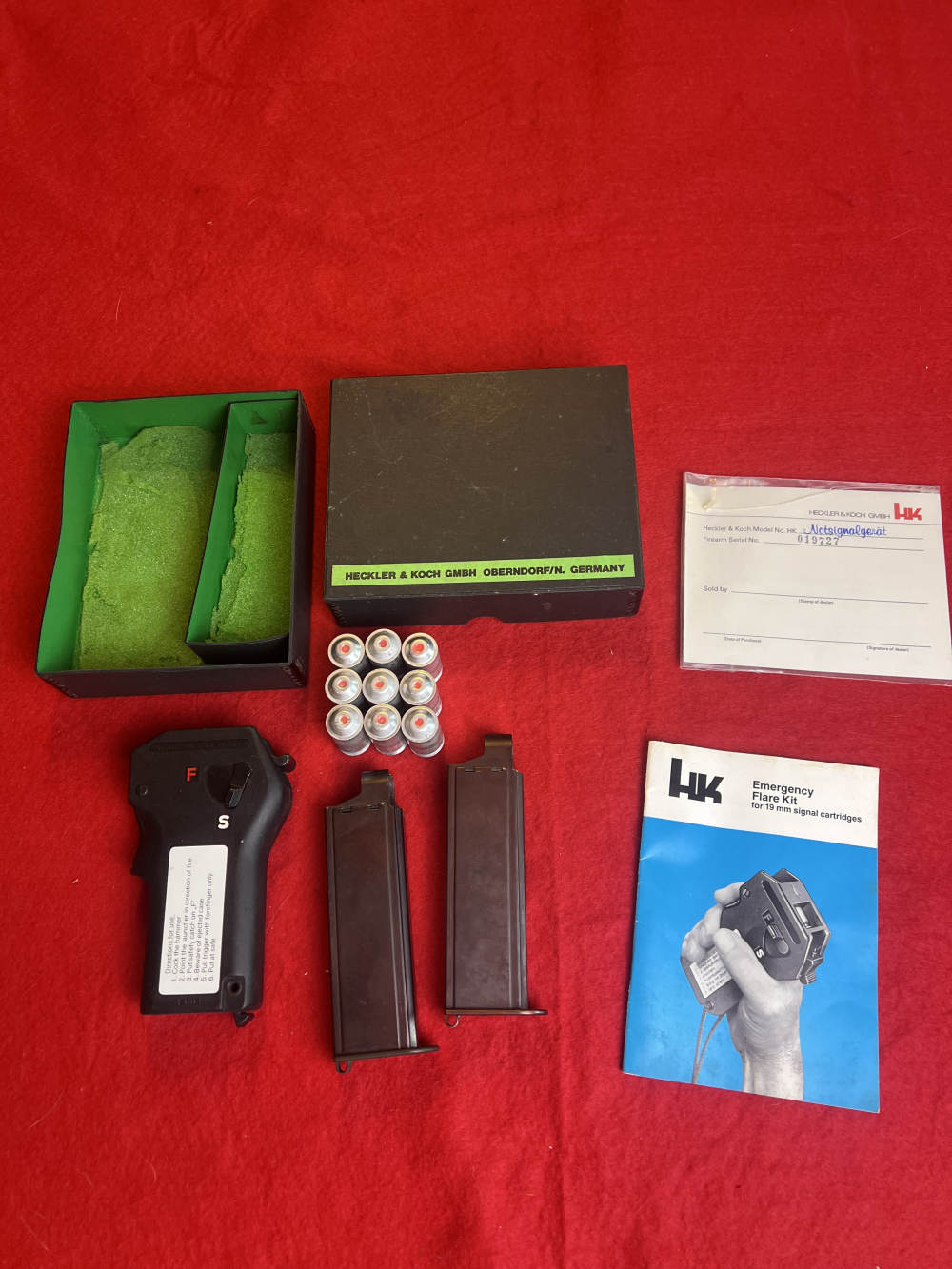 HECKLER & KOCH HK EFL 19mm Emergency Flare Kit with flares-img-0