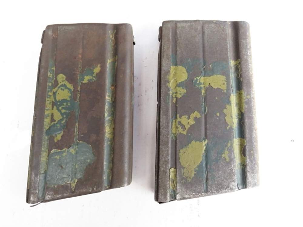 2 South African SA FAL Metric Rifle Magazines Rhodesia Painted Magazine ?-img-0