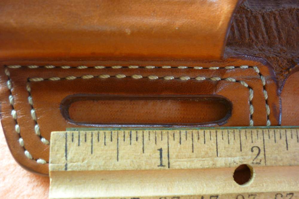 Glock 17 Gen 5 Blackhawk Belt slide holster TAN RH-img-4