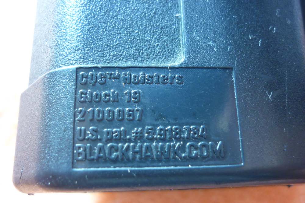 Glock 19 Blackhawk CQC holster BLK RH-img-2