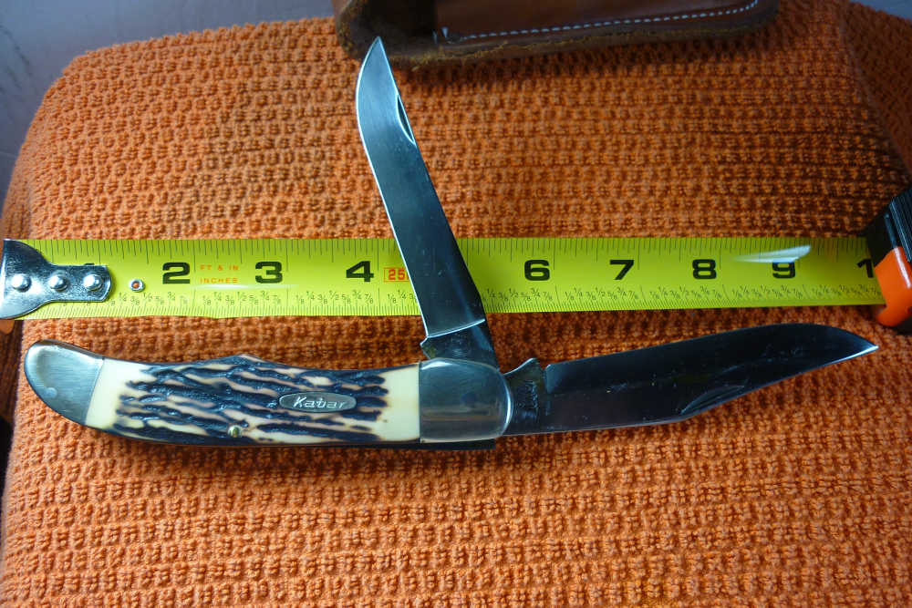 KABAR classic Folder with sheath  -img-6