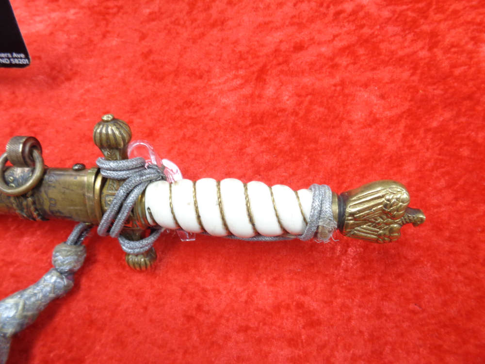 WKC Kriegsmarine Officers Dagger 1938 WWII 3rd Reich German Navy Dirk TRADE-img-11