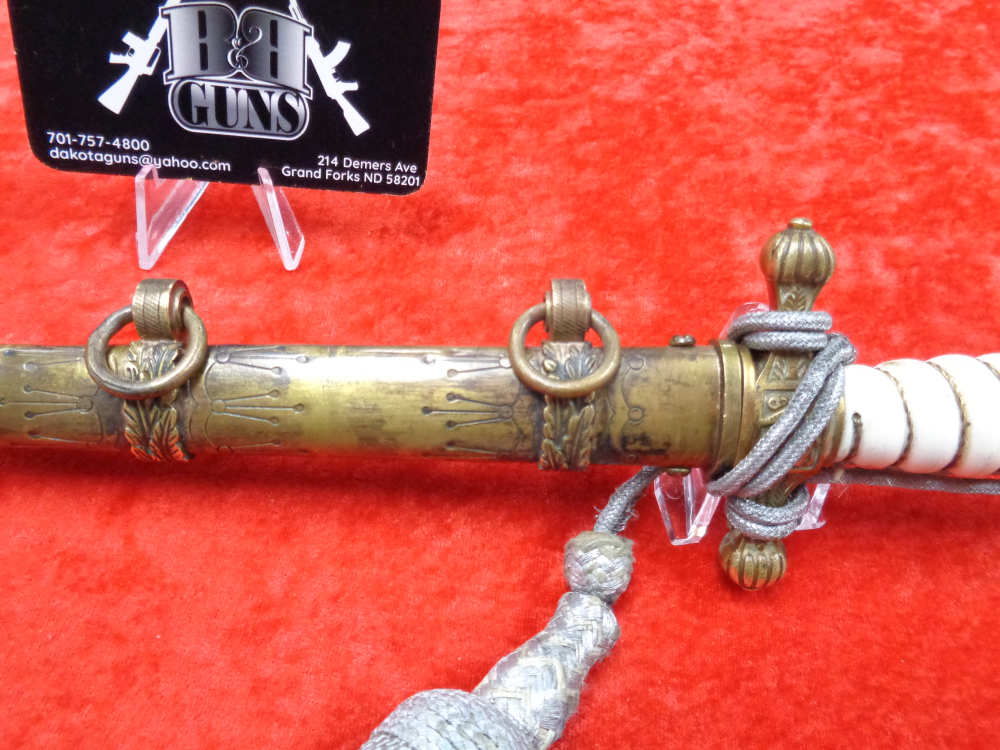 WKC Kriegsmarine Officers Dagger 1938 WWII 3rd Reich German Navy Dirk TRADE-img-9