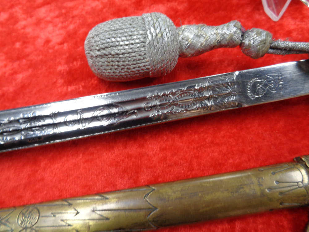 WKC Kriegsmarine Officers Dagger 1938 WWII 3rd Reich German Navy Dirk TRADE-img-16
