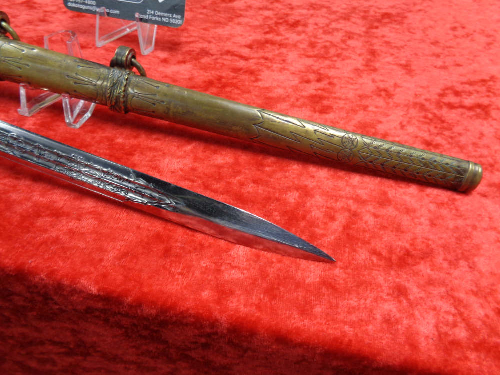 WKC Kriegsmarine Officers Dagger 1938 WWII 3rd Reich German Navy Dirk TRADE-img-27