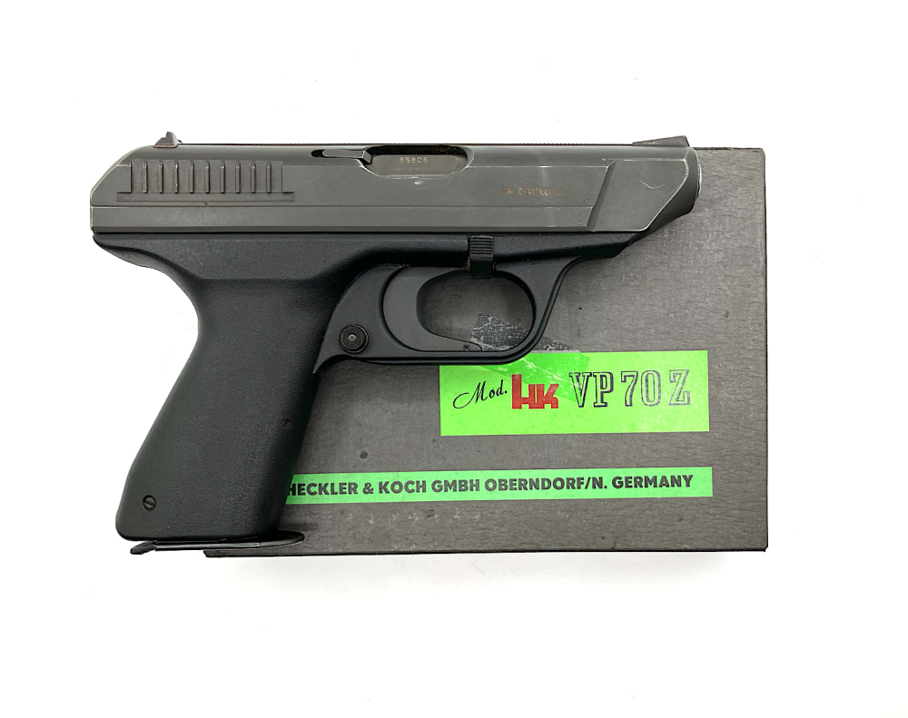 HECKLER & KOCH (HK) VP 70 Z With Factory Box, Test Target & Two 18-rd Mags-img-1