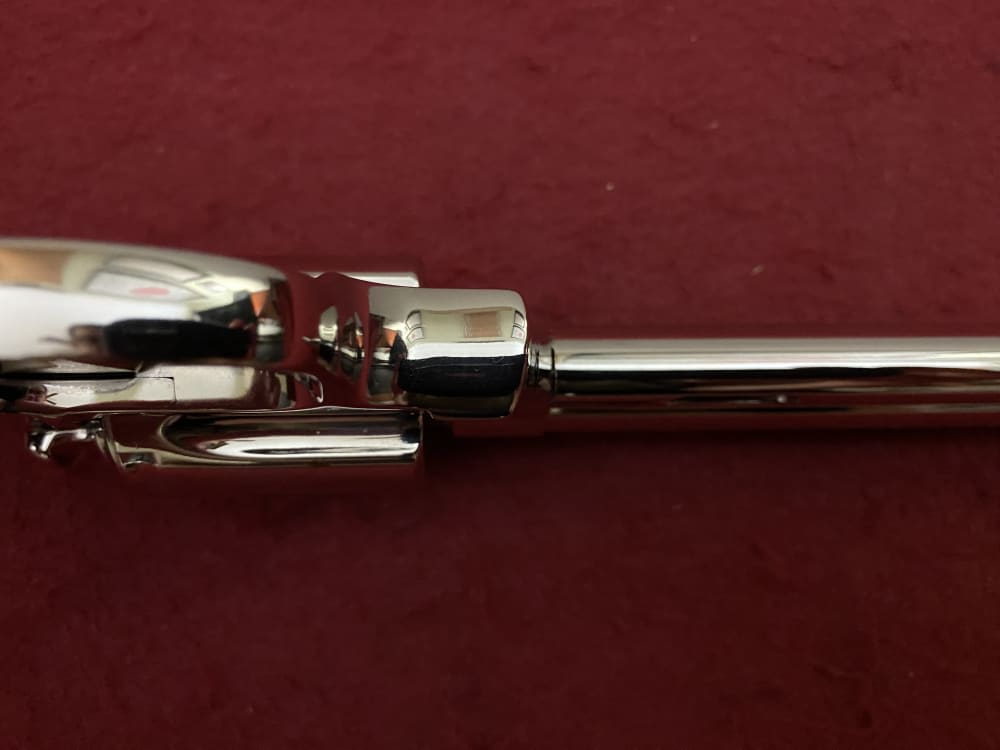 Ultra Rare Bank of Findlay Cased Set Nickel 6" Colt Python and Diamondback -img-66