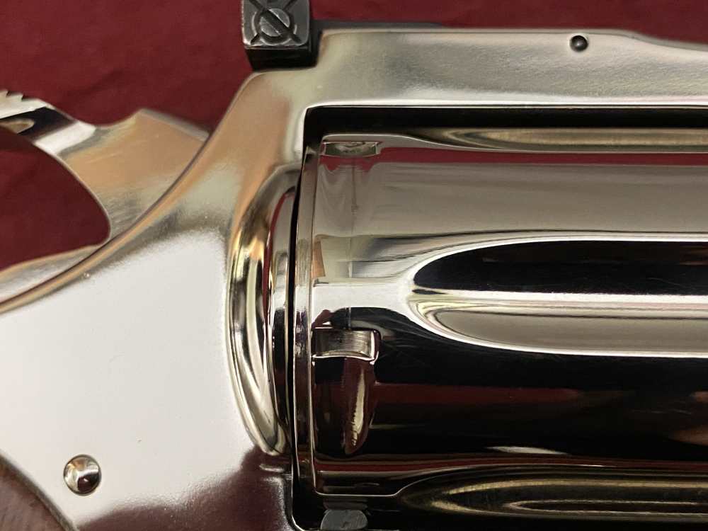 Ultra Rare Bank of Findlay Cased Set Nickel 6" Colt Python and Diamondback -img-19