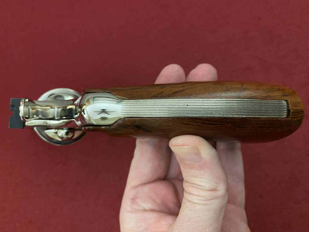 Ultra Rare Bank of Findlay Cased Set Nickel 6" Colt Python and Diamondback -img-147