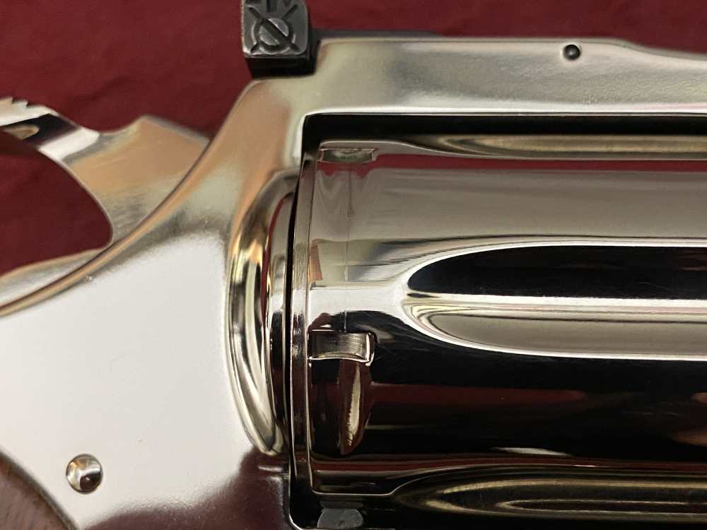Ultra Rare Bank of Findlay Cased Set Nickel 6" Colt Python and Diamondback -img-20