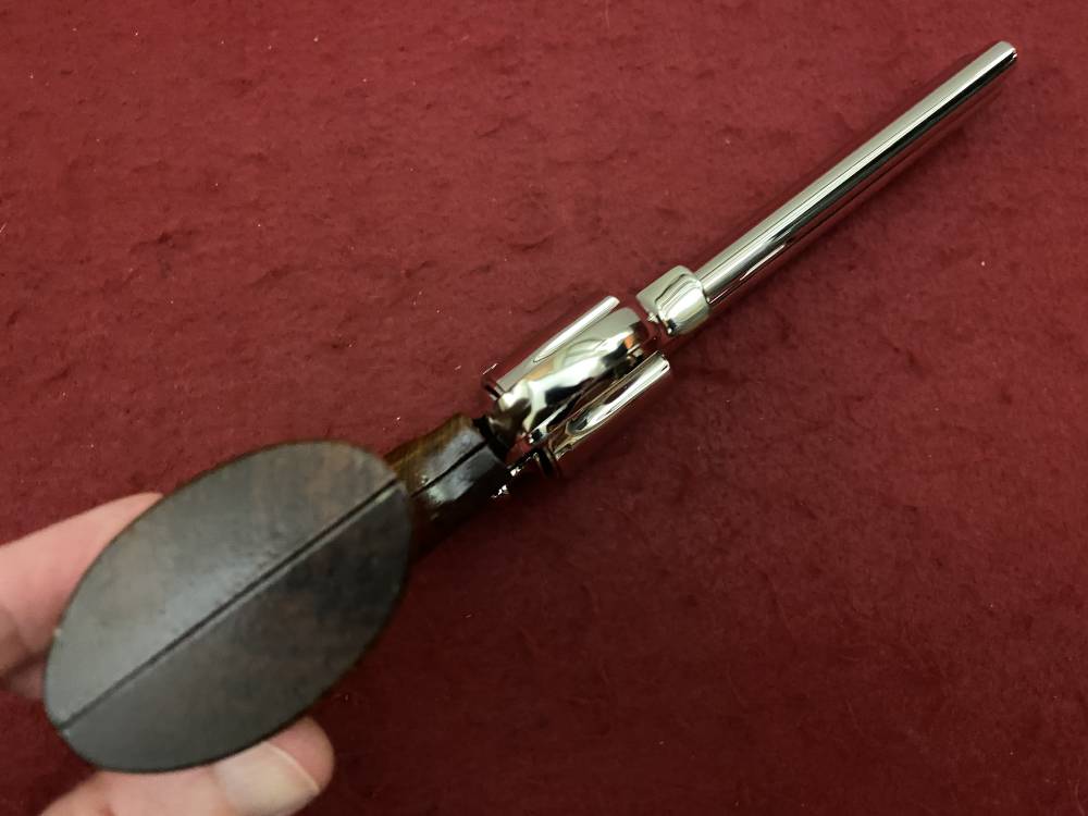 Ultra Rare Bank of Findlay Cased Set Nickel 6" Colt Python and Diamondback -img-6