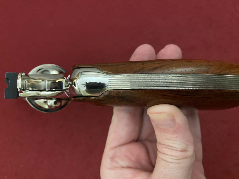 Ultra Rare Bank of Findlay Cased Set Nickel 6" Colt Python and Diamondback -img-148