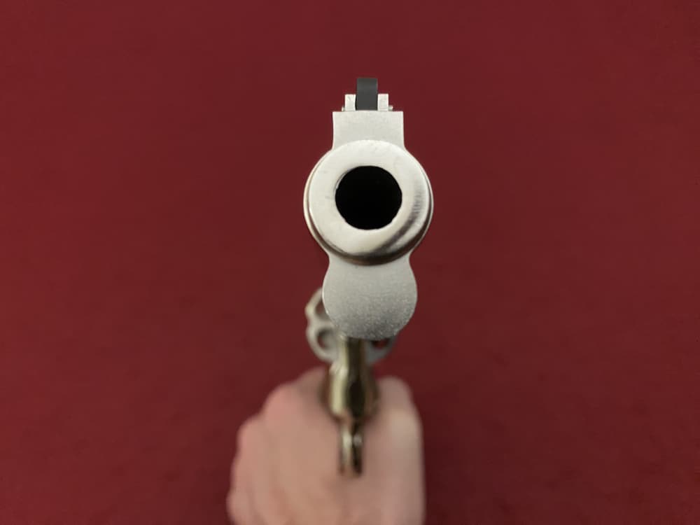 Ultra Rare Bank of Findlay Cased Set Nickel 6" Colt Python and Diamondback -img-159
