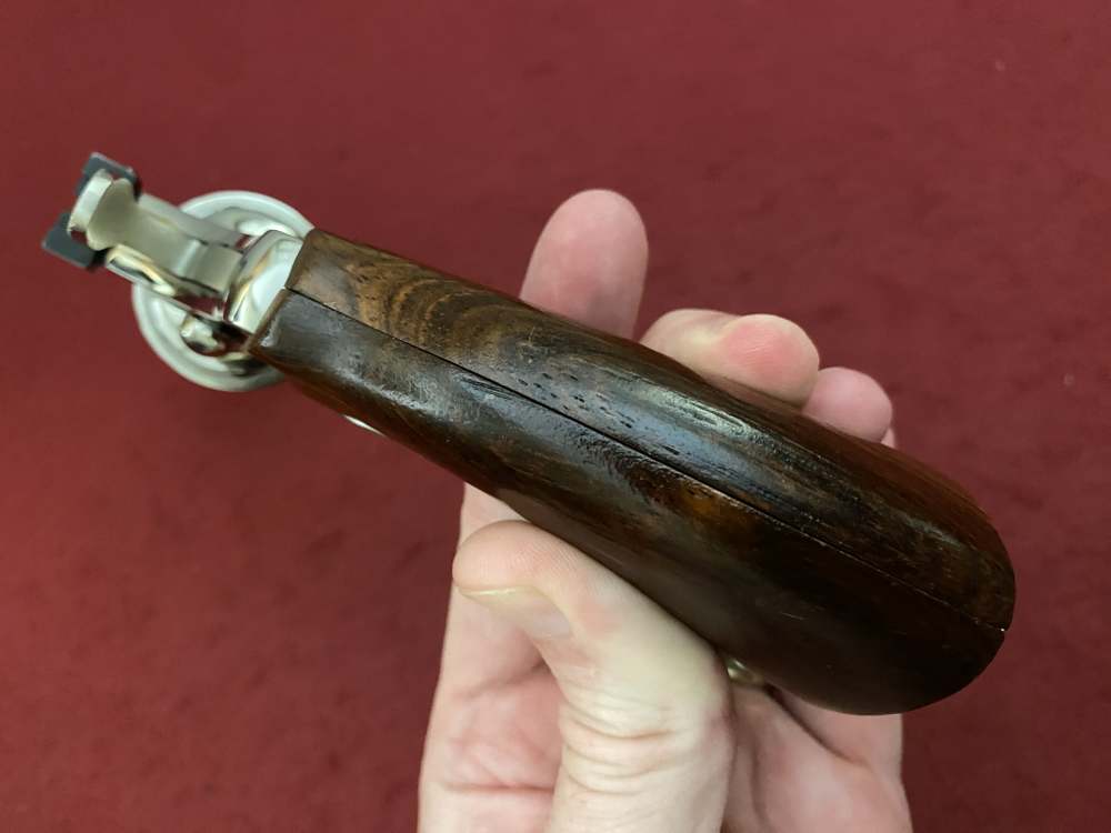 Ultra Rare Bank of Findlay Cased Set Nickel 6" Colt Python and Diamondback -img-58