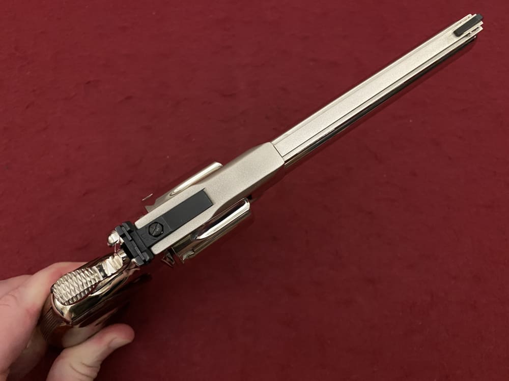 Ultra Rare Bank of Findlay Cased Set Nickel 6" Colt Python and Diamondback -img-93
