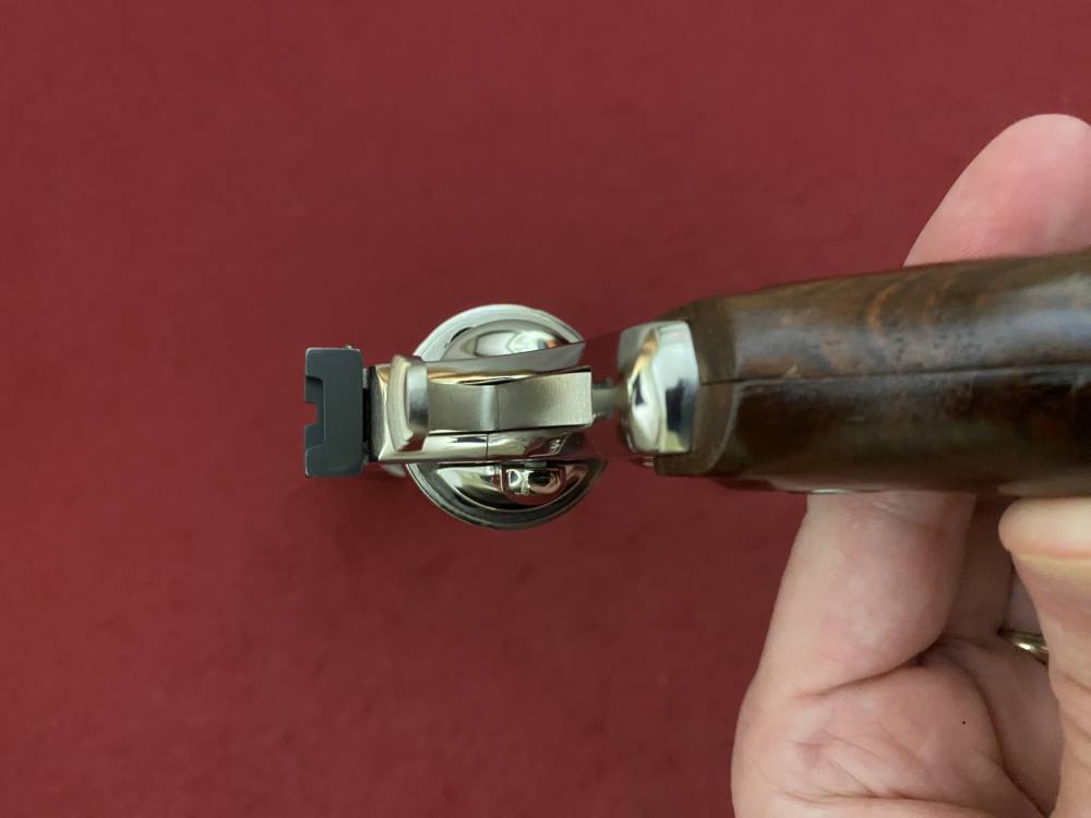 Ultra Rare Bank of Findlay Cased Set Nickel 6" Colt Python and Diamondback -img-62