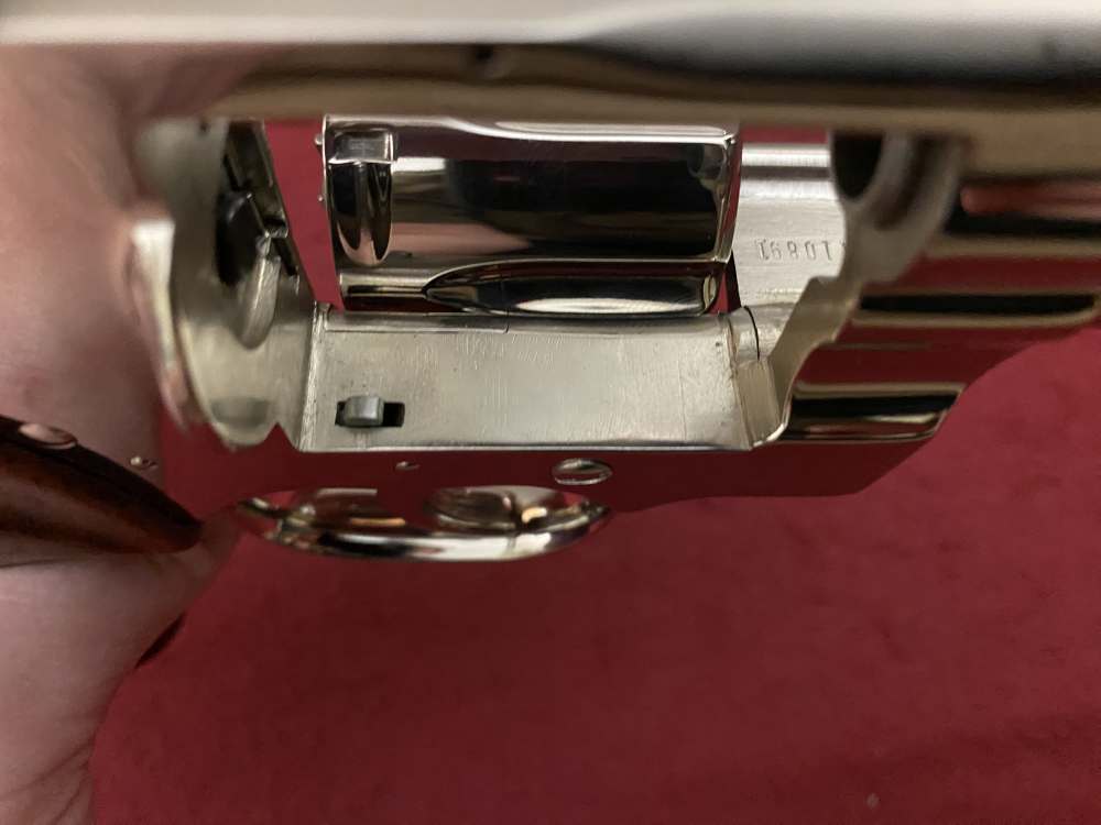 Ultra Rare Bank of Findlay Cased Set Nickel 6" Colt Python and Diamondback -img-172