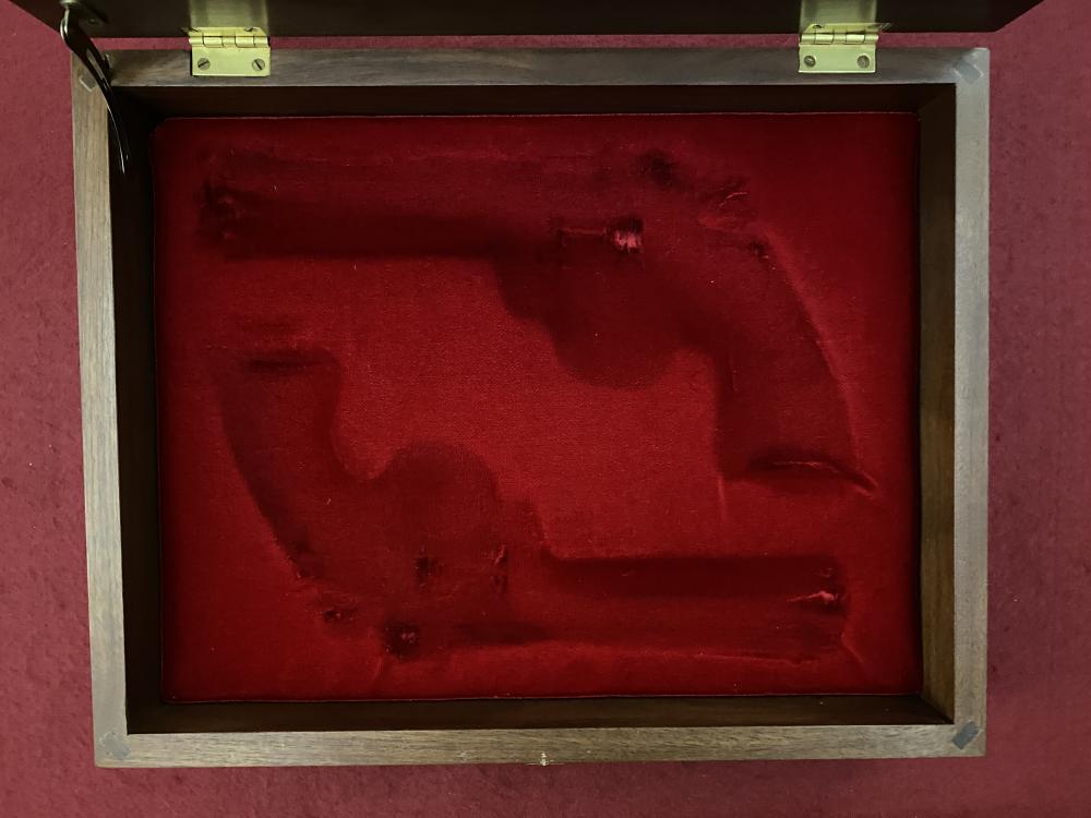 Ultra Rare Bank of Findlay Cased Set Nickel 6" Colt Python and Diamondback -img-224