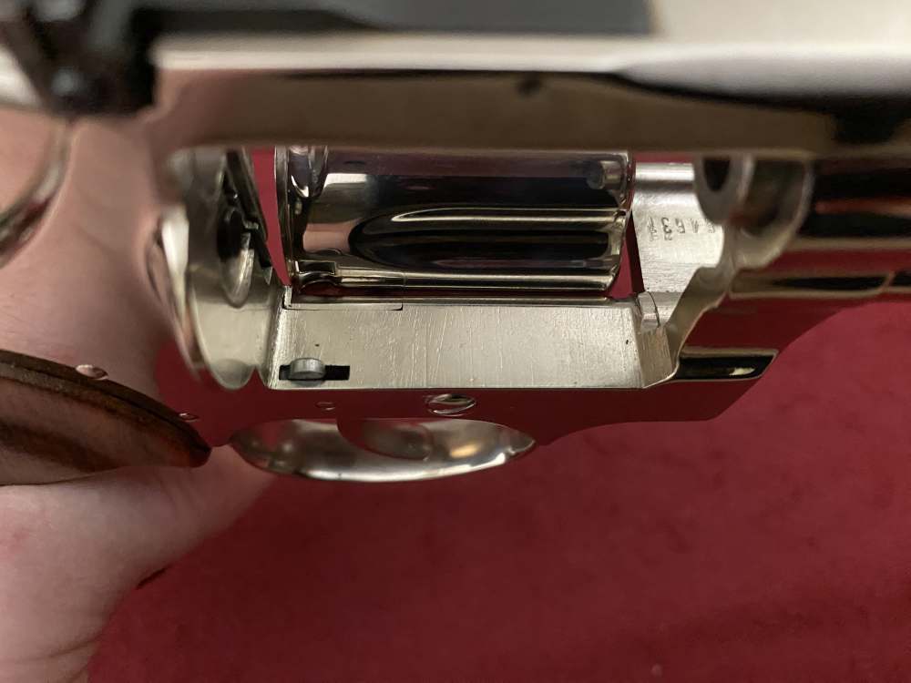 Ultra Rare Bank of Findlay Cased Set Nickel 6" Colt Python and Diamondback -img-87