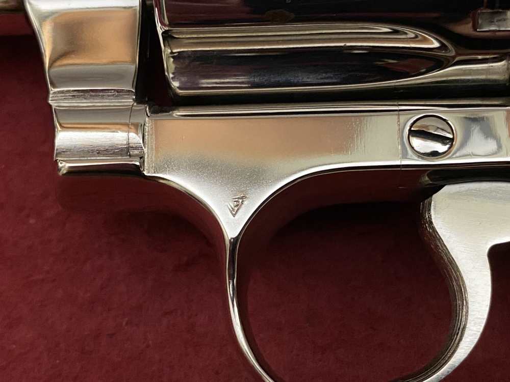 Ultra Rare Bank of Findlay Cased Set Nickel 6" Colt Python and Diamondback -img-51