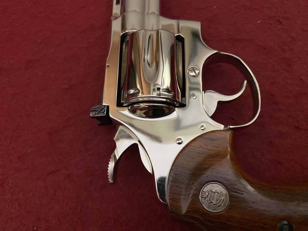 Ultra Rare Bank of Findlay Cased Set Nickel 6" Colt Python and Diamondback -img-33