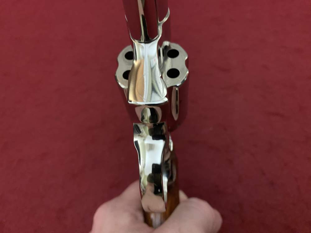 Ultra Rare Bank of Findlay Cased Set Nickel 6" Colt Python and Diamondback -img-68