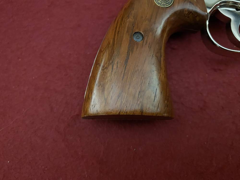 Ultra Rare Bank of Findlay Cased Set Nickel 6" Colt Python and Diamondback -img-98