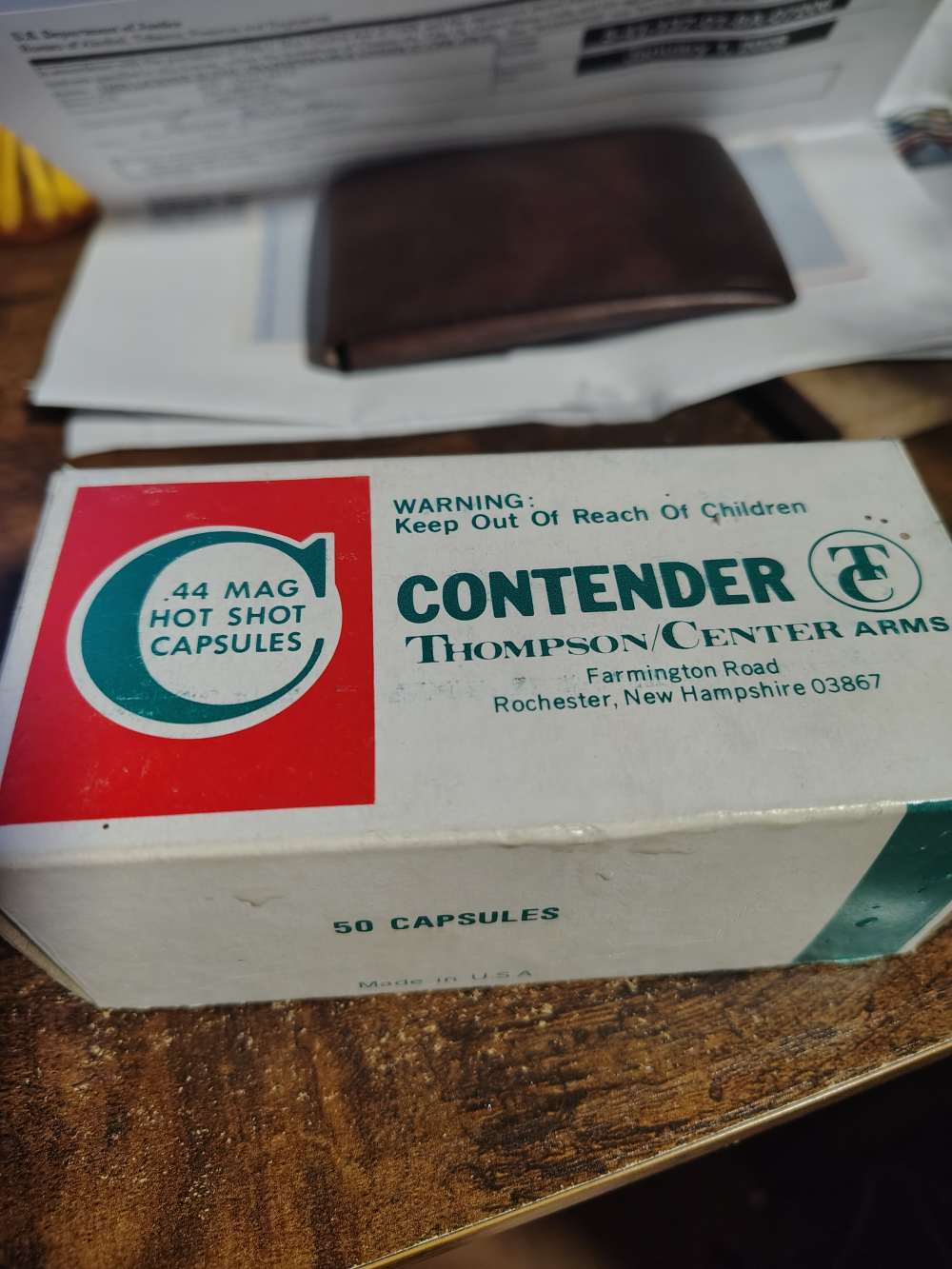 TC Contender . 44 Hot Shot Capsules-img-1