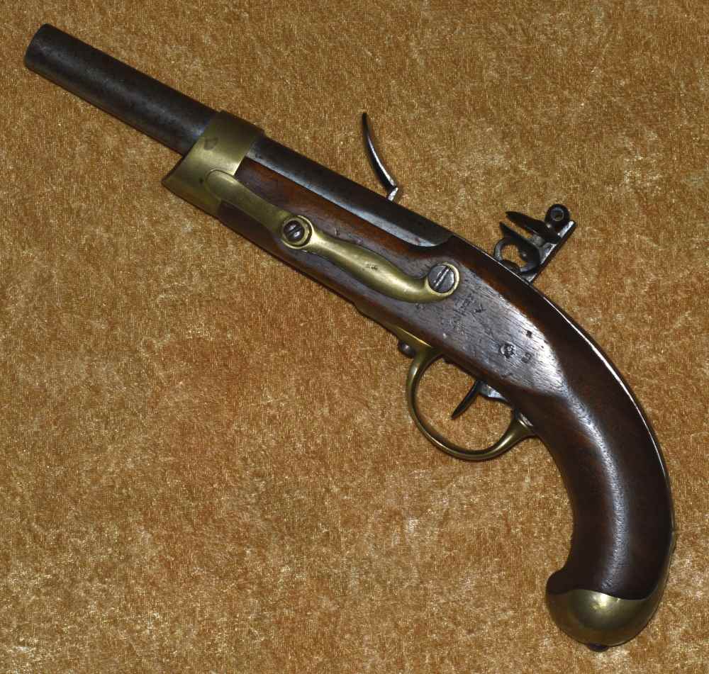 French AN XIII Flintlock Pistol-img-1