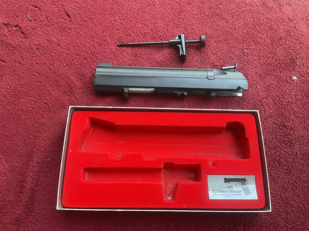 Like New in Box 1911 Model 455  Crosman Blaser 177 Pellet Conversion -img-8