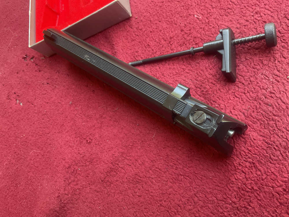 Like New in Box 1911 Model 455  Crosman Blaser 177 Pellet Conversion -img-9