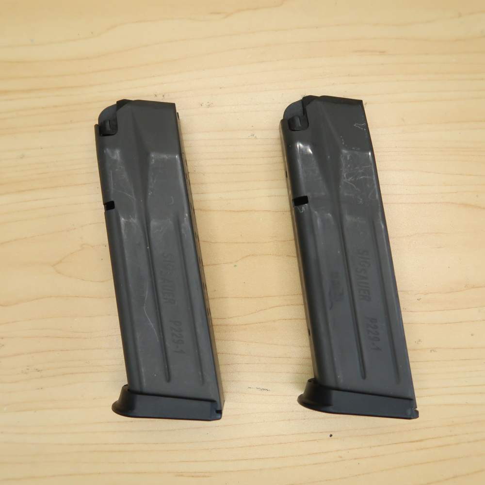 Sig Sauer Magazine P229-1 9mm 15 Round Factory Magazines Lot of 2-img-1