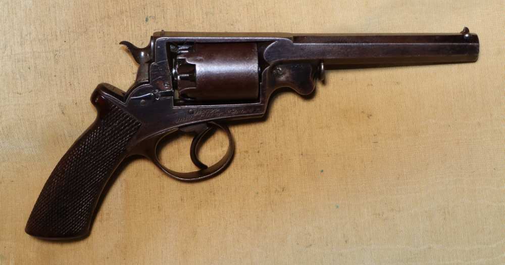 ID'd Cased Adams Model 1851 Revolver, Indian Mutiny Brit Army-img-69