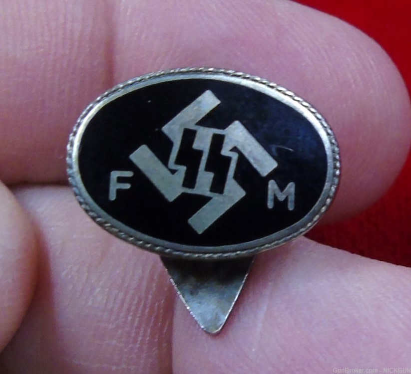 Original Item: Lapel pin of the SS-FM, Fördernde Mitgliede-img-4