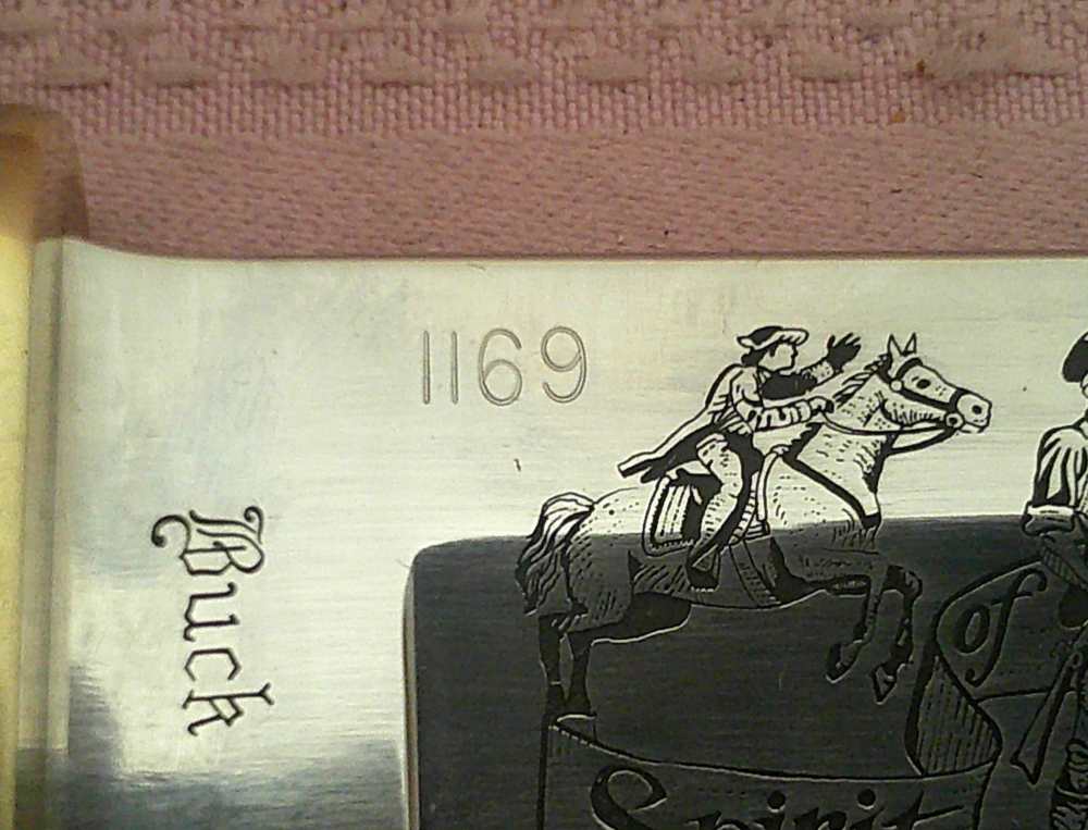 USA 1976 Buck Spirit of ’76 Commemorative Aurum Etched #1169 Complete set!-img-10