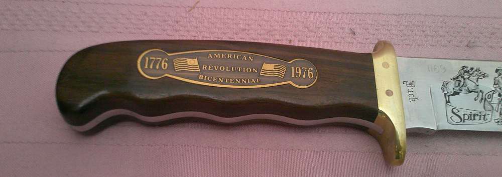 USA 1976 Buck Spirit of ’76 Commemorative Aurum Etched #1169 Complete set!-img-8