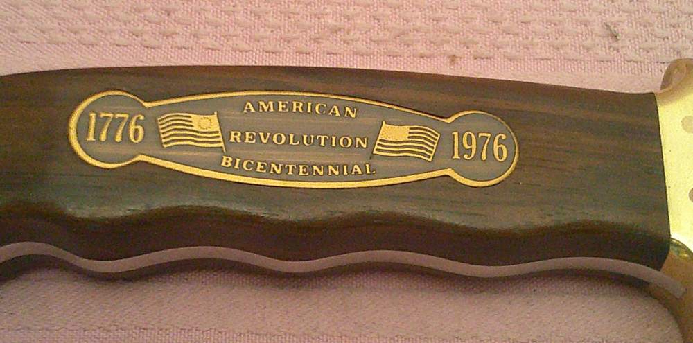 USA 1976 Buck Spirit of ’76 Commemorative Aurum Etched #1169 Complete set!-img-9