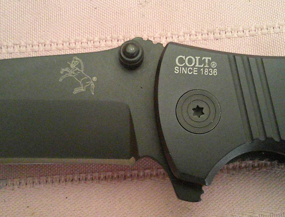 Rare Colt CT265 Tactical Series Knife With Pocket Clip Tin & Colt Sleeve!-img-14