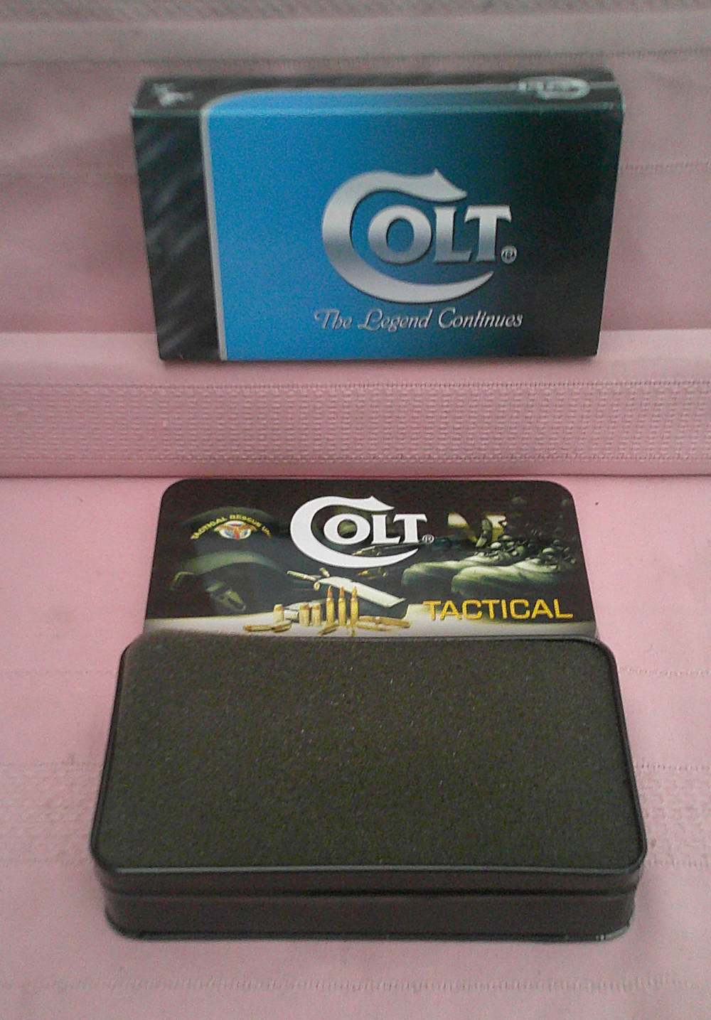 Rare Colt CT265 Tactical Series Knife With Pocket Clip Tin & Colt Sleeve!-img-18