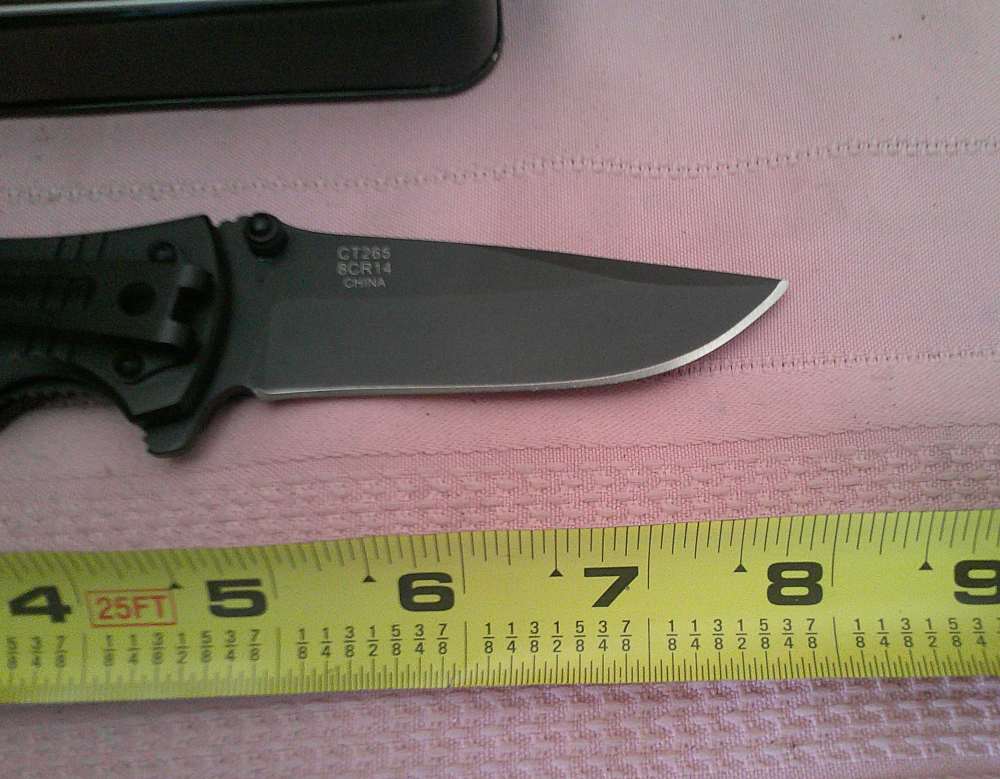Rare Colt CT265 Tactical Series Knife With Pocket Clip Tin & Colt Sleeve!-img-6