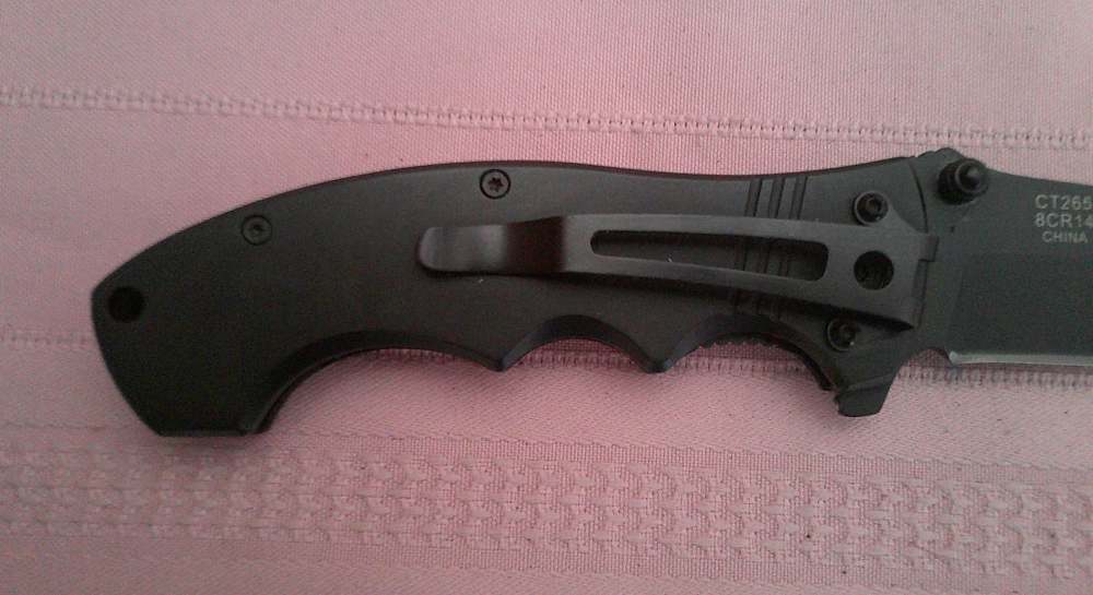 Rare Colt CT265 Tactical Series Knife With Pocket Clip Tin & Colt Sleeve!-img-13