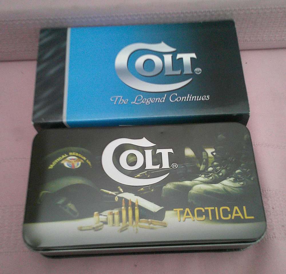 Rare Colt CT265 Tactical Series Knife With Pocket Clip Tin & Colt Sleeve!-img-17