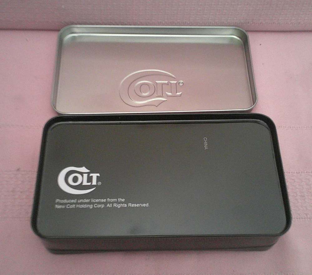 Rare Colt CT265 Tactical Series Knife With Pocket Clip Tin & Colt Sleeve!-img-19