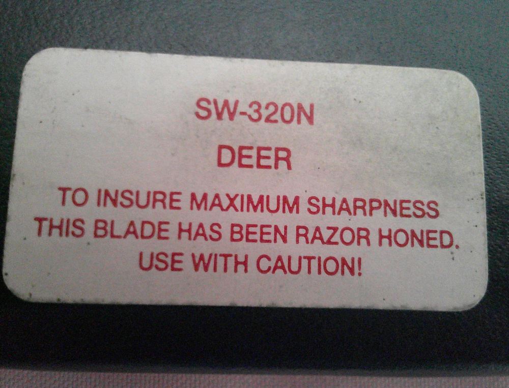 NIB Rare Smith & Wesson Pam Essex 1st Run SW320N DEER Scrimshaw Knife!-img-14